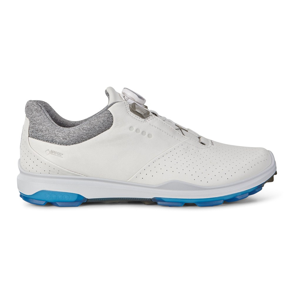 Zapatos De Golf Hombre - ECCO Biom Hybrid 3 Boa - Blancos - QFH539280